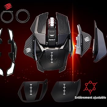 MAD CATZ C.A.T. 12 新品未開封 Mad Catz RAT4 Optical Gaming Mouse BK/RD RAT - 製品詳細